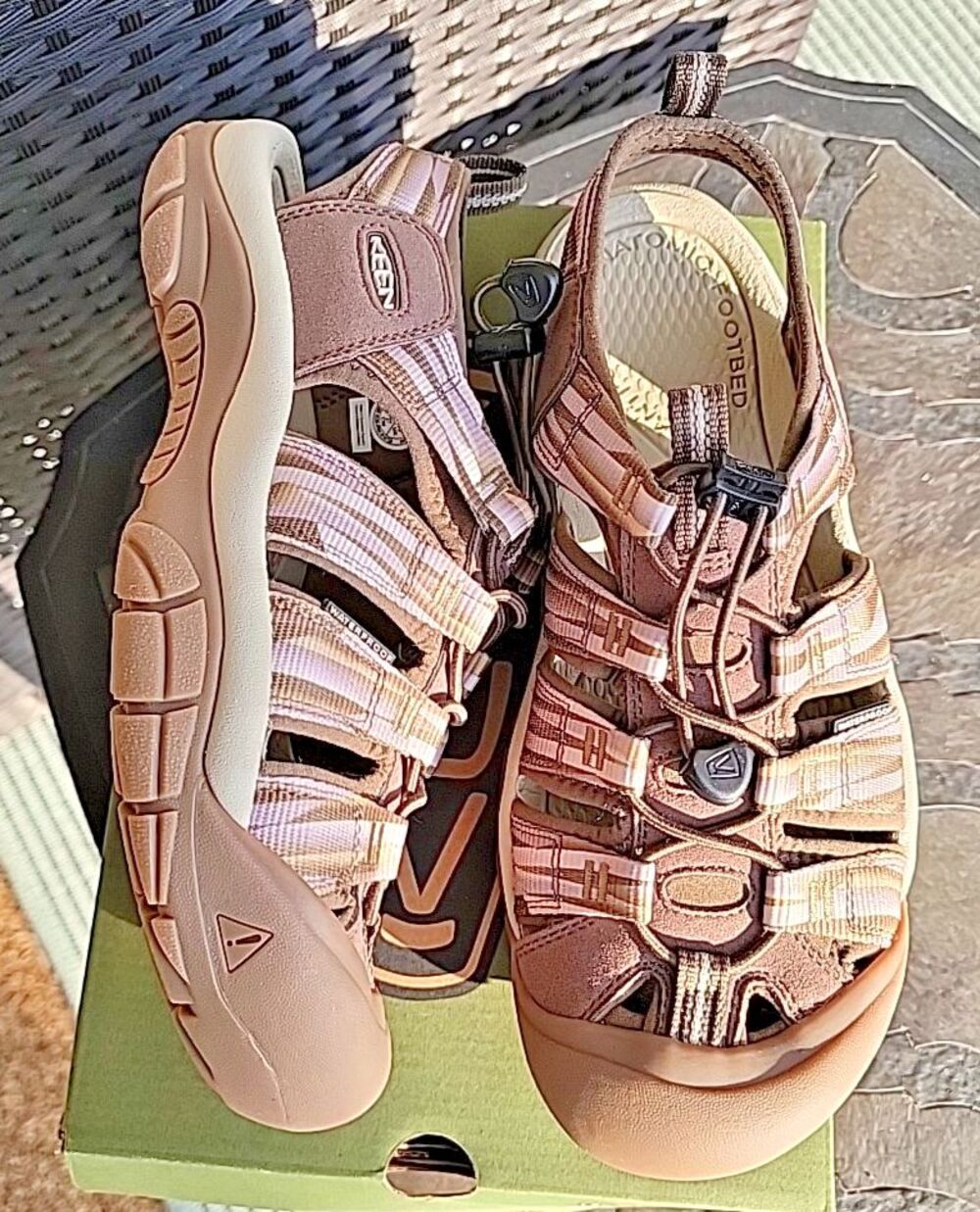 KEEN Newport H2 Men's Closed Toe Part Water, Hiker Original Hybrid Sandal New 10